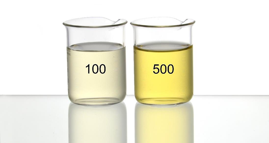 液体の黄色味測定サンプル100-50