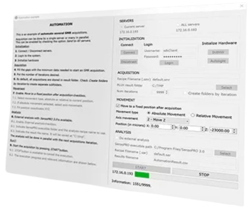 SDK　自由自在なシステム構築を。遠隔制御とデータ連携をサポート