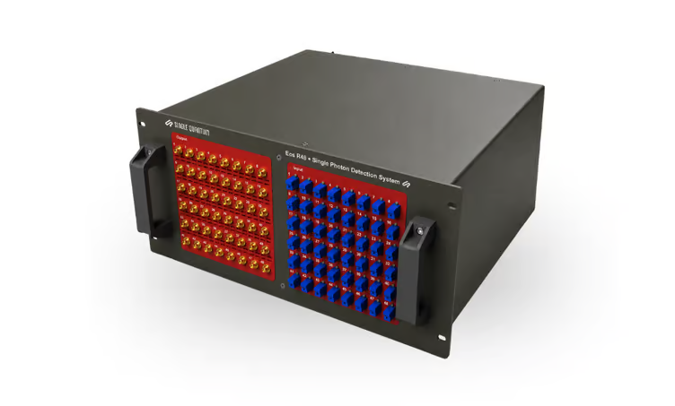 ラックマウント型マルチチャンネルSNSPDシステム Single Quantum Eos R48